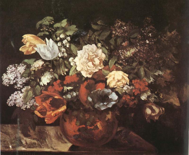 Gustave Courbet Flower Germany oil painting art